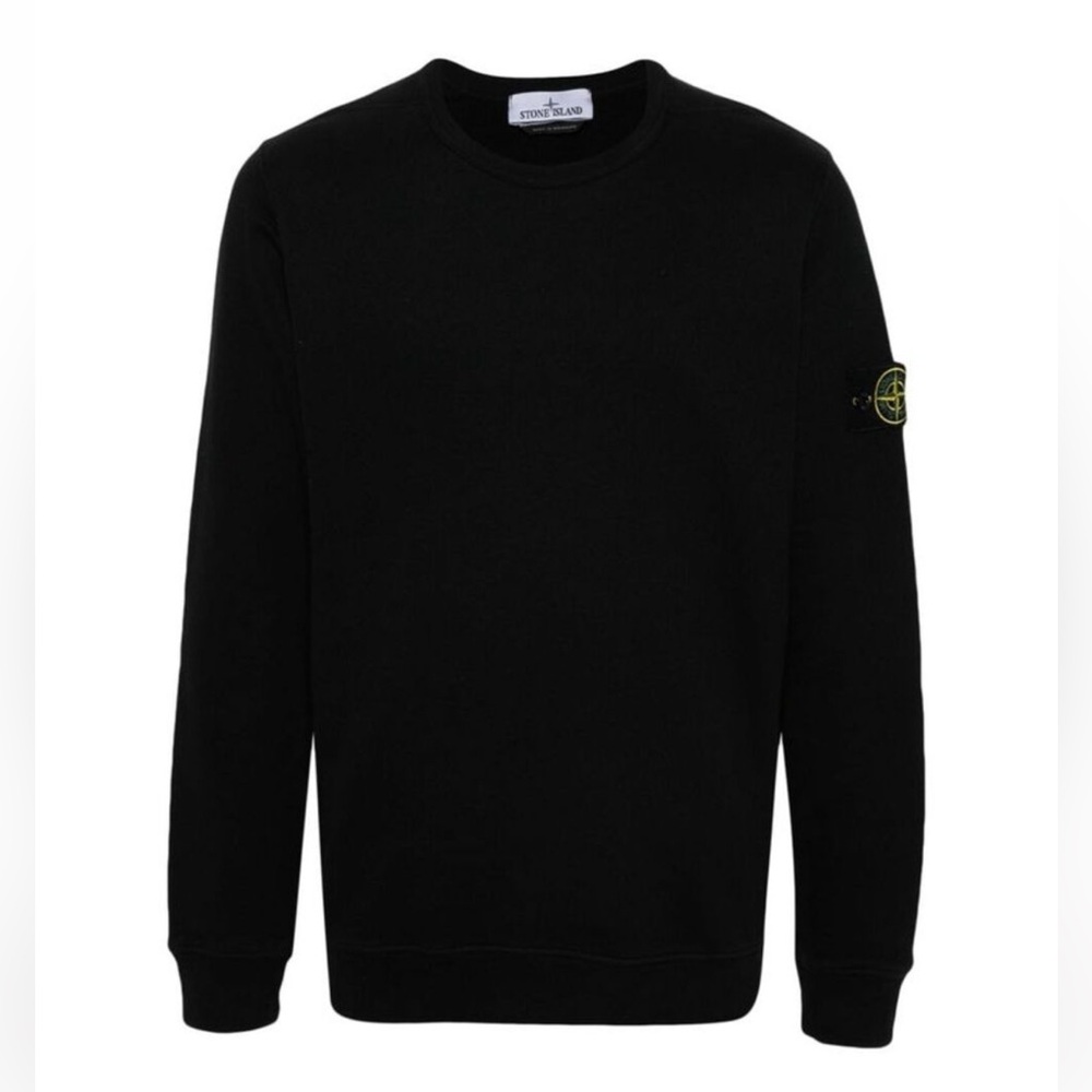 Stone island unisex sweater BLACK